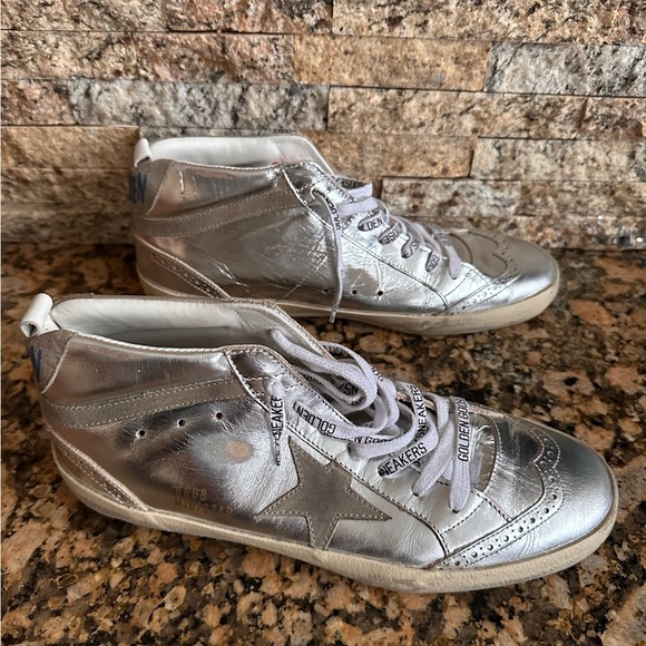 Golden Goose Shoes - Golden Goose Deluxe Brand Star Patch Sneakers
